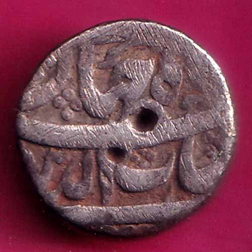 Mughals Shah Jahan Ahmadabad mint Half Rupee Rare Silver Coin  –@HUB3469