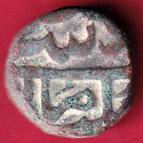 Muhammad Shah elichpur  copper coin–@HUB4544