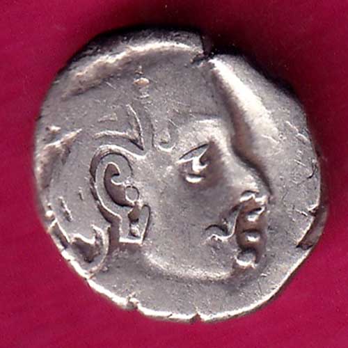 Ancient India Kshtrap Dynasty Kings Portrait Silver Coin–@HUB2029