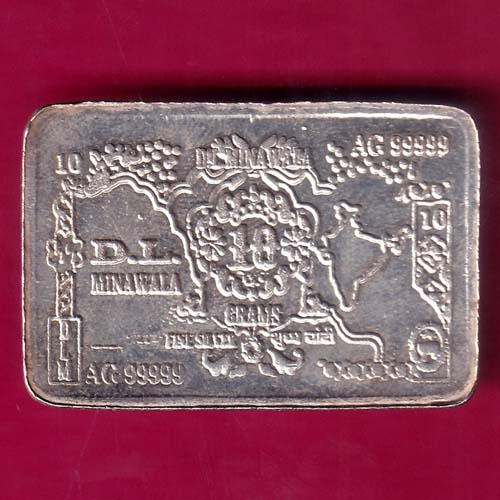 SILVER BAR Weight – 9.90 gm 
