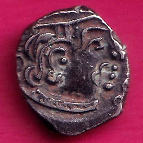Ancient india gupta dynasty king portrait RARE SILVER COIN :- OO1376