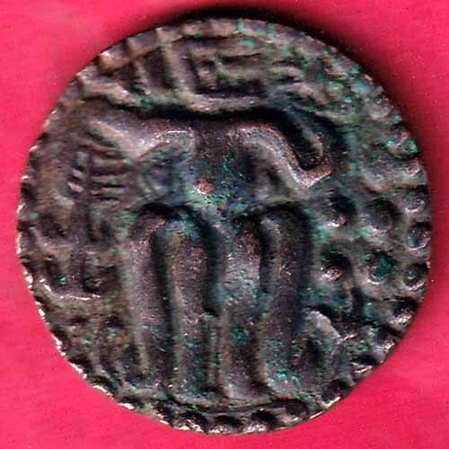 CANDY OF KINGDOM CEYLON CHOLA LILAVATI COPPER COIN :- S2625