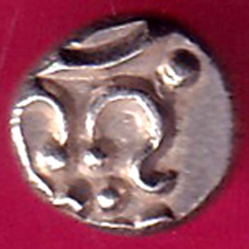 TRAVANCORE STATE Ayilyam Thirunal Rani Gouri Lakshmi Bayi Fanam:- OO334