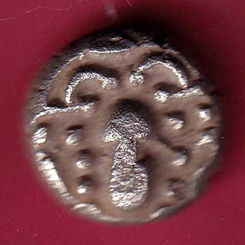 ANCIENT INDIA GADHAYA DYNASTY KING PORTRAIT COIN –@HUB1494