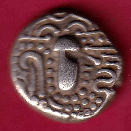 ANCIENT INDIA GADHAYA DYNASTY KING PORTRAIT COIN  :- @HUB1398