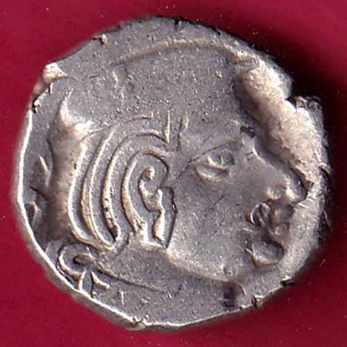 ANCIENT INDIA KSHATRAP DYNASTY KINGS PORTRAIT RARE SILVER COIN – S2113