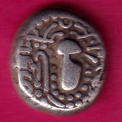 ANCIENT INDIA INDO SASSANAIN TYPE GADHAYA DYNASTY KING PORTRAIT RARE COIN :- OO435