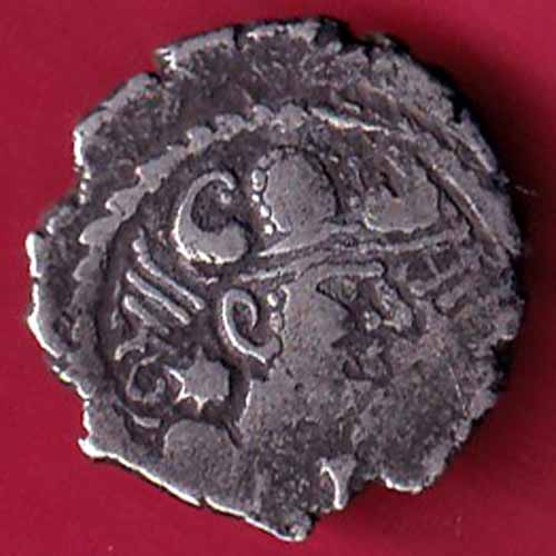 ANCIENT INDIA INDO SASSANIAN SRI HA SERIES RAJASTHAN RARE SILVER COIN:- S2707