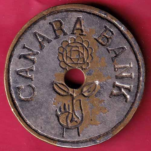 Bank Token :- Canara Bank Tilak Chowk Belgaum (4) - S1621