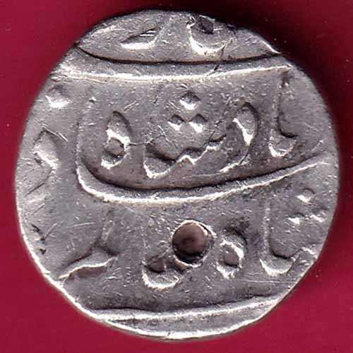 Bombay Presidency Surat Mint Half Rupee Silver COin :- S1195