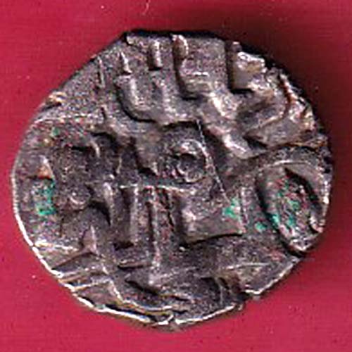 DELHI SULTAN SAMANT DEVA HORSE MAN & BULL TYPE COIN - oo2190