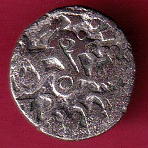 DELHI SULTAN SAMANT DEVA HORSE MAN & BULL TYPE COIN :-OO2286