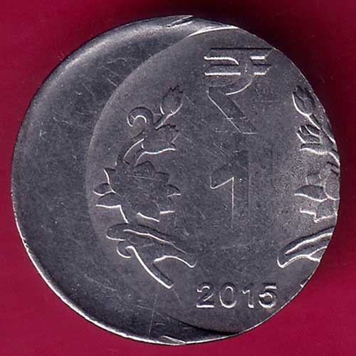 REPUBLIC INDIA “ERROR” 1 RUPEE 2015 –VA116