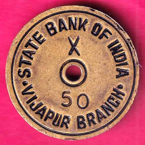 BANK TOKEN :- STATE BANK OF INDIA BR.:- VIJAPUR:- OO500