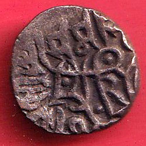 DELHI SULTAN SAMANT DEVA HORSE MAN & BULL TYPE COIN :- OO3648