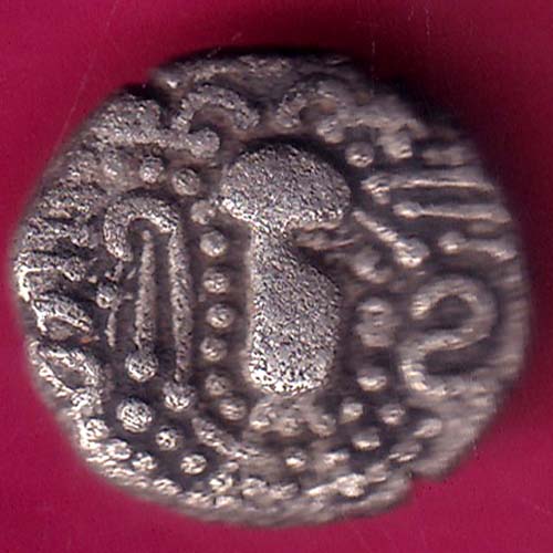 ANCIENT INDIA INDO SASSANAIN TYPE GADHAYA DYNASTY KING PORTRAIT RARE COIN :- OO1563