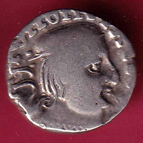 Ancient India Kshtrap Dynasty Kings Portrait Silver Coin :- S2270