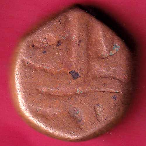 GOLKUNDA SULTANATE QUTUB SHAHI FALUS COIN :- S2191