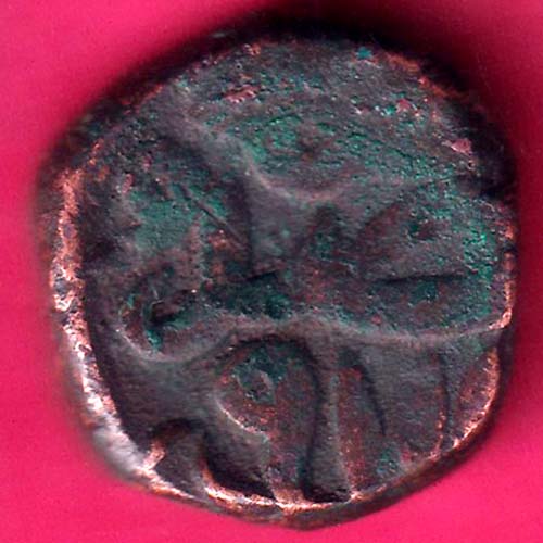 Mughals akbar narnol mint Half dam –@HUB5662