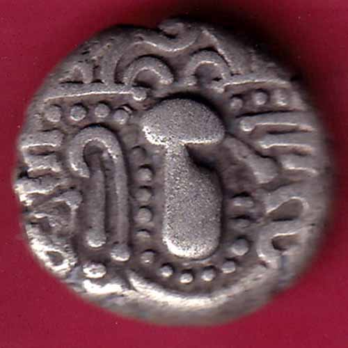 ANCIENT INDIA GADHAYA DYNASTY KING PORTRAIT COIN :- S1179