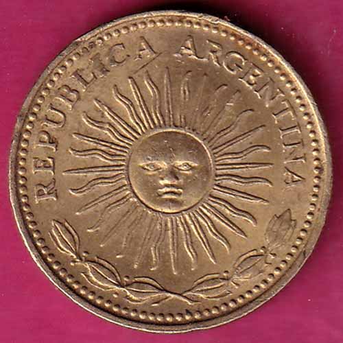 Federal Republic Argentina  1 Peso 1975  –@HUB2228