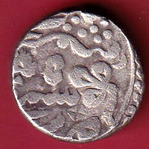 Kotah State One Rupee Silver coin :- OO3687