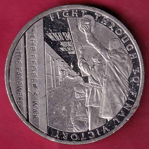 Elizabeth II D.G. Regina Gibraltar 2021 One Crown Fight Through To Final Victory The Peoples War The Men Home Defence Battalions– S2071