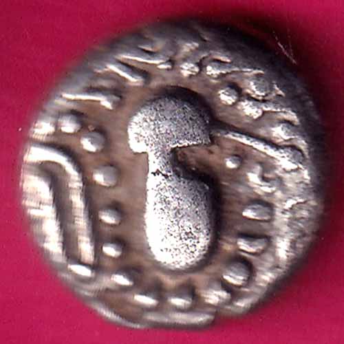 ANCIENT INDIA INDO SASSANAIN TYPE GADHAYA DYNASTY KING PORTRAIT RARE COIN :- OO523