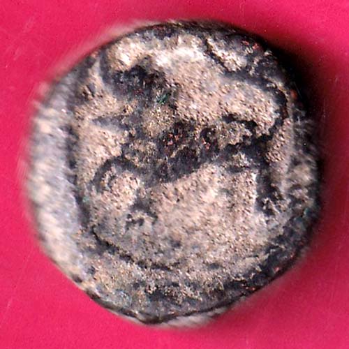 HYDERABAD STATE FED. ELICHPUR LEFT SIDE LION FACE ONE–@HUB1957