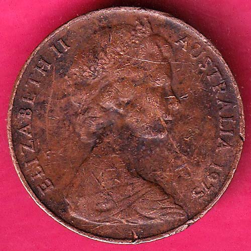 Australia Elizabeth II 2 Cents Copper Coin-GB106