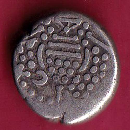 ANCIENT INDIA GADHAYA DYNASTY KING PORTRAIT COIN – OO2550