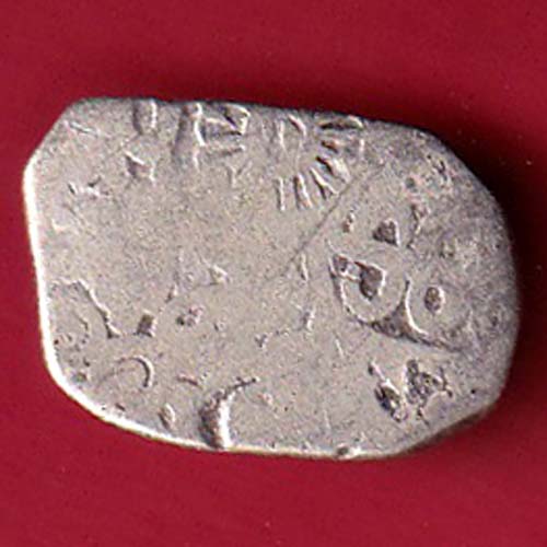 ANCIENT INDIA MAURYAN PERIOD ANIMAL STANDING MAGADH DYNASTY SILVER PUNCHMARK- oo4203