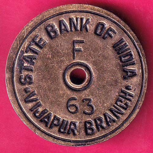 BANK TOKEN :- STATE BANK OF INDIA - VIJAPUR BRANCH:- OO266