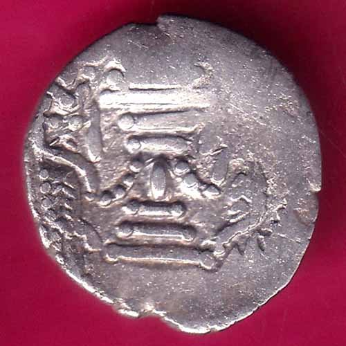 ANCIENT INDIA INDO SASSANIAN SRI HA SERIES RAJASTHAN RARE SILVER COIN :- OO1016