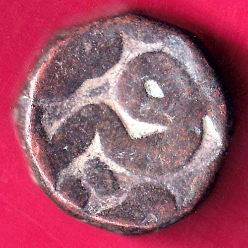 MUGHALS MOHD.AKBAR CHITTOR MINT ONE DAM :- OO247