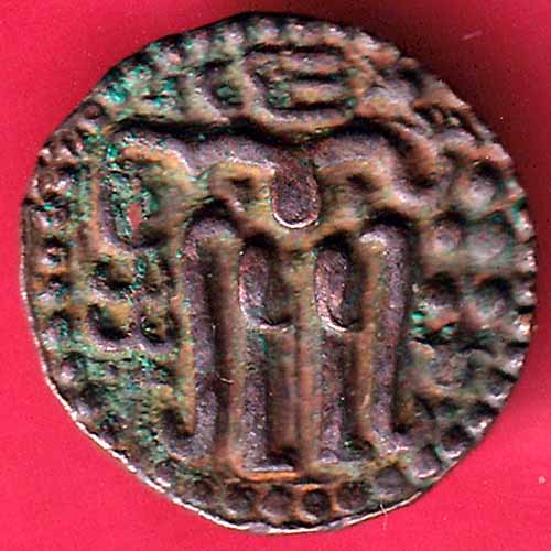 CANDY OF KINGDOM CEYLON CHOLA SAHASSA MALLA COPPER COIN –@HUB1555
