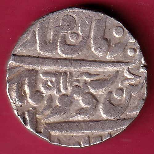JODHPUR STATE DEVNAGARI SHREE MATAJI SWORD MARK RARE SILVER COIN –@HUB1773