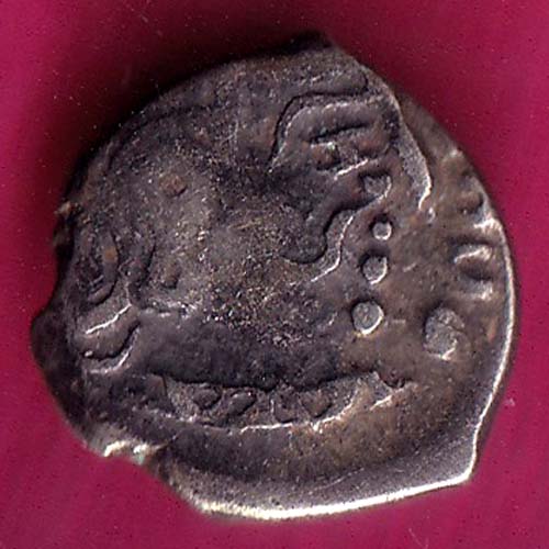 Ancient india gupta dynasty king portrait RARE SILVER COIN :- OO1385