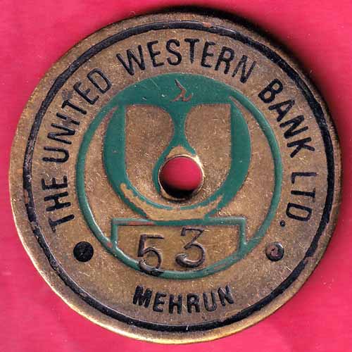 BANK TOKEN: THE UNITED WESTERN BANK LTD. MEHARUN – S1942