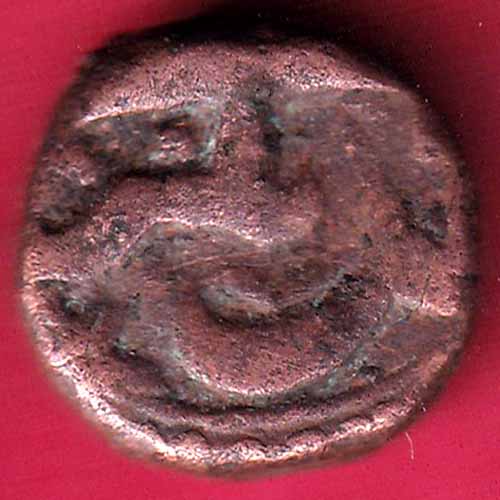 Ahmednagar sultanate nizam shahi falus copper coin :- S2227