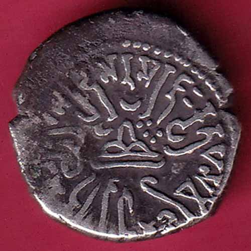 ANCIENT INDIA KSHATRAP DYNASTY KING PORTRAIT SILVER COIN :- S1202