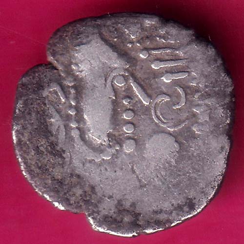 ANCIENT INDIA INDO SASSANIAN SRI HA SERIES RAJASTHAN RARE SILVER COIN–@HUB3074