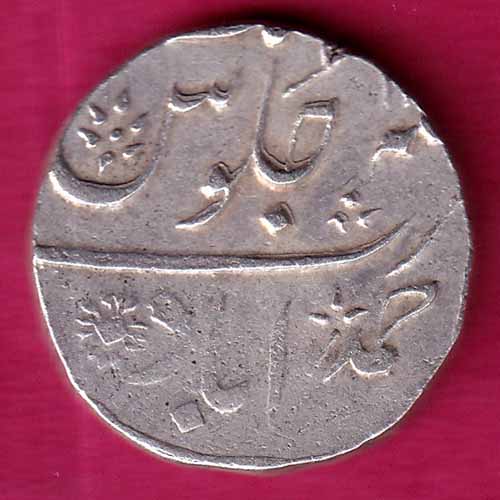 Bombay Presidency Ahmedabad Mint One Rupee Silver coin – S822