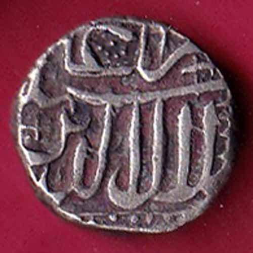 MUGHALS MOHD. AKBAR MAHMUDI SILVER COIN -VA266