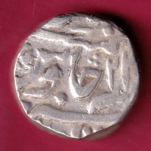 Chatrapur State One Rupee silver coin–@HUB1778