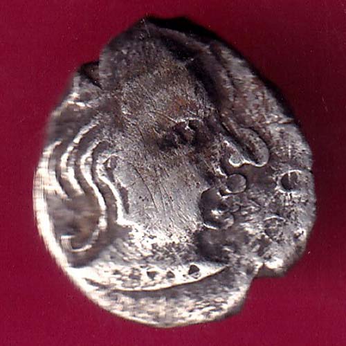 Ancient India Gupta Dynasty Kings Portrait Silver coin- @HUB2002