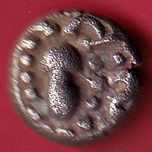 ANCIENT INDIA GADHAYA DYNASTY KING PORTRAIT COIN:- OO3062