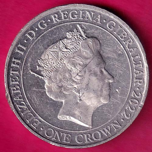 ONE CROWN 2022 - ELIZABETH II.D.G.REGINA :- OO258