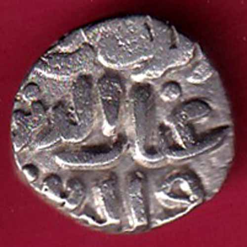 DELHI SULTAN TUGHLOUQUE SHAH 4 GANI COIN :- VA396