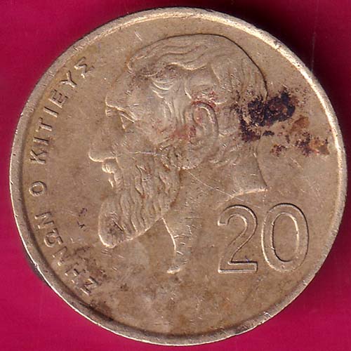 CYPRUS 20 KYIIPOE 1998 :- OO1025